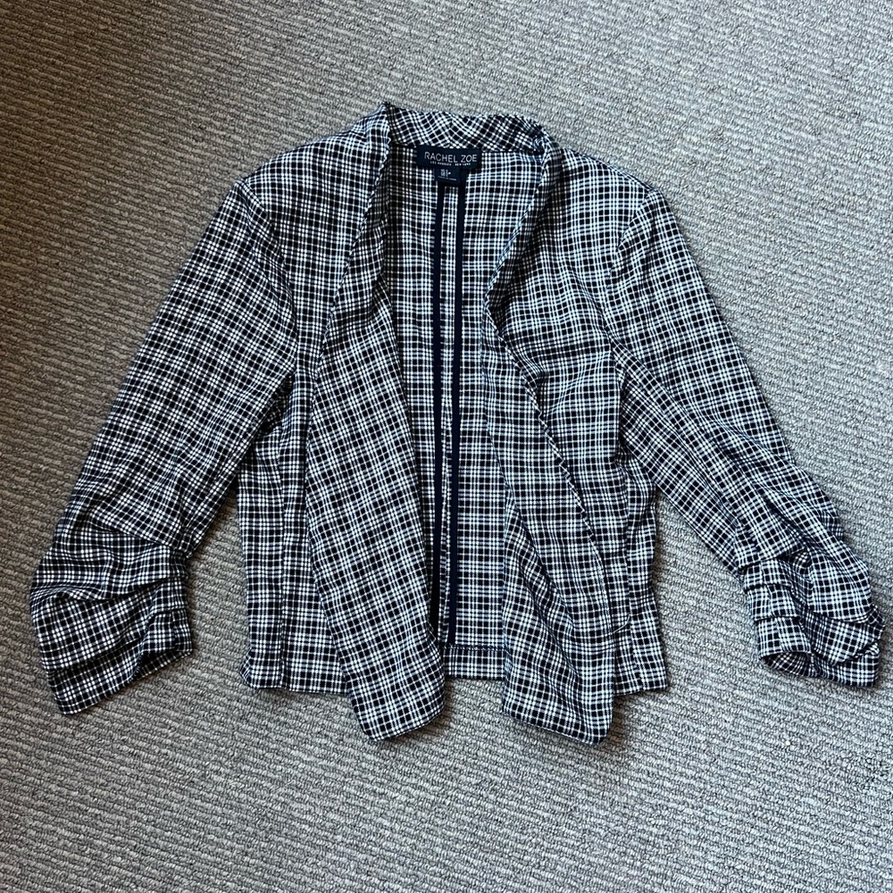 Plaid Women’s Rachel Zoe Jacket Blazer